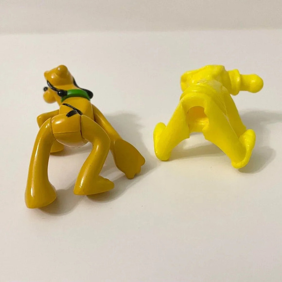 Vintage Disney Figures Lot of 6 Goofy and Pluto Toys - Picture 6 of 16